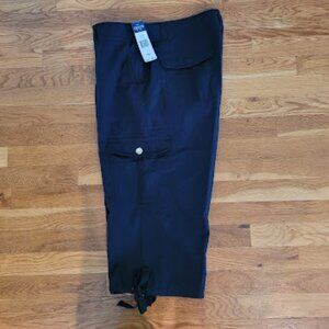 Chaps Cropped Pants